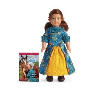 American Girl Felicity Merriman 6.5" Mini Doll with Meet Book Brand New in Box